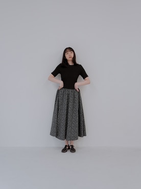 「勝田里奈」｜「アイテム（ワンピース/ドレス）」を使った、勝田里奈さん（レディース・161cm）の夏コーディネート
