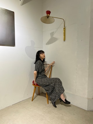 MAISON EUREKA ローファーパンプス MASION EUREKA LOAFER HEEL 36 黒