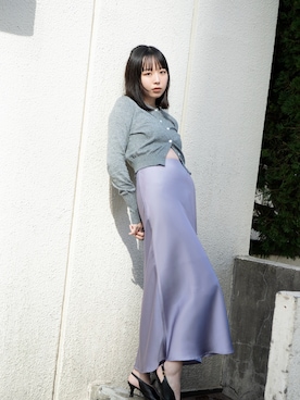 「勝田里奈」｜「アイテム（シューズ）」を使った、勝田里奈さん（レディース・161cm）の春コーディネート