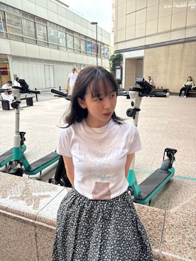 「勝田里奈」｜勝田里奈さん（レディース・161cm）の夏コーディネート
