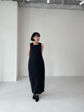 「勝田里奈」｜「アイテム（ワンピース/ドレス）」を使った、勝田里奈さん（レディース・161cm）の秋コーディネート