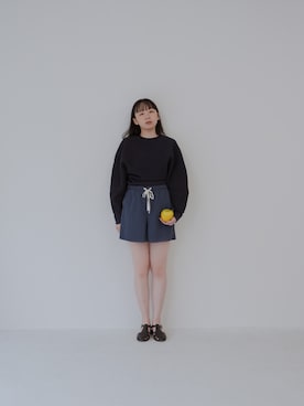 「Steven Alan（スティーブンアラン）のアイテム（サンダル）」を使った、勝田里奈さん（レディース・161cm）の夏コーディネート