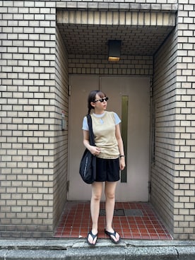 「勝田里奈」｜勝田里奈さん（レディース・161cm）の夏コーディネート