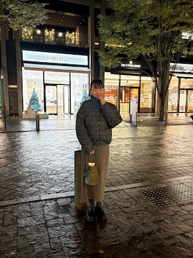 「アイテム（ワンピース/ドレス）」を使った、勝田里奈さん（レディース・161cm・20代）の秋コーディネート