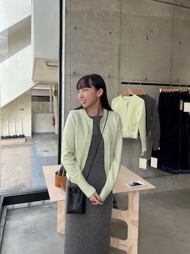 勝田里奈さん（レディース・161cm）の秋コーディネート