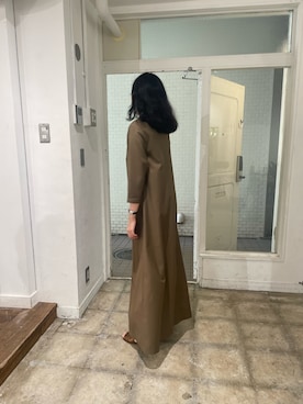 「勝田里奈」｜「アイテム（ワンピース/ドレス）」を使った、勝田里奈さん（レディース・161cm）の夏コーディネート