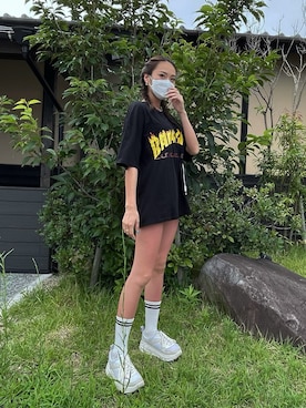 おだりささん（レディース・174cm）の夏コーディネート