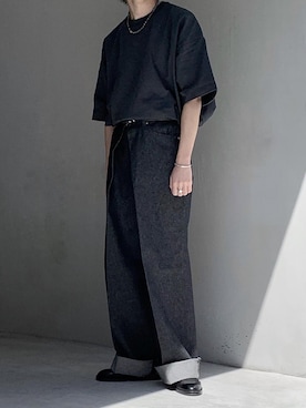 「シルバーバングル」｜HeHOさん（メンズ・173cm）の春コーディネート