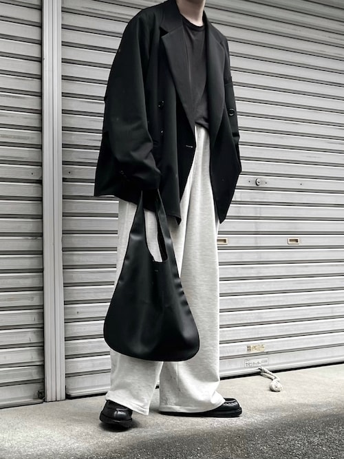 【VICTIM(ヴィクティム)】DOUBLE BIG JACKET VICTIM / DOUBLE BIG JACKET / BLACK - LAD MUSICIAN・A.F