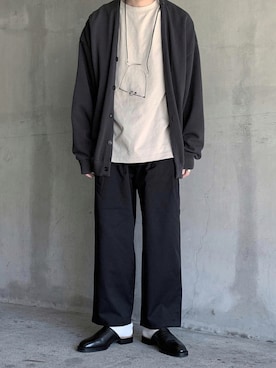 「RUUBON（ルーボン）のアイテム（その他パンツ）」を使った、HeHOさん（メンズ・173cm）の秋コーディネート