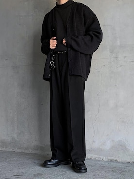 「RUUBON」｜「アイテム（その他）」を使った、HeHOさん（メンズ・173cm）の秋コーディネート