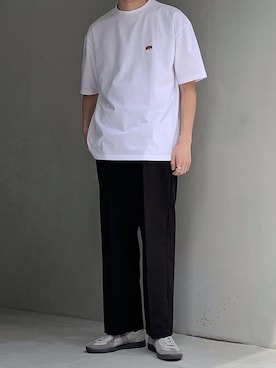 「柴犬」｜HeHOさん（メンズ・173cm）の春コーディネート