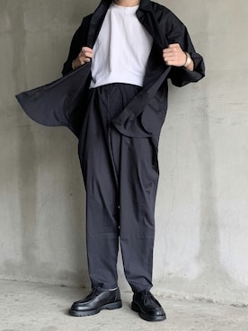 「nowm（ノウム）のアイテム（ジャケット/アウター）」を使った、HeHOさん（メンズ・173cm）の夏コーディネート