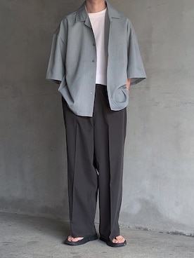 「シルバーバングル」｜HeHOさん（メンズ・173cm）の春コーディネート