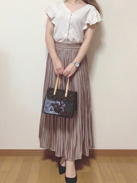 maruuさん（レディース・151cm）の夏コーディネート