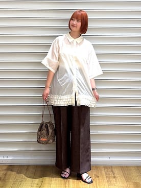 まなみんさん（レディース・164cm・20代）の夏コーディネート
