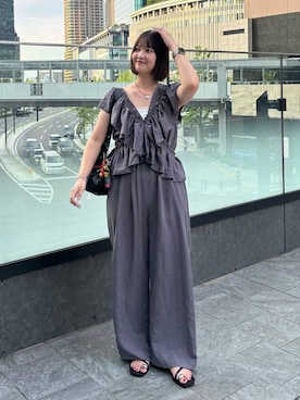 まなみんさん(レディース・164cm)の夏コーディネート