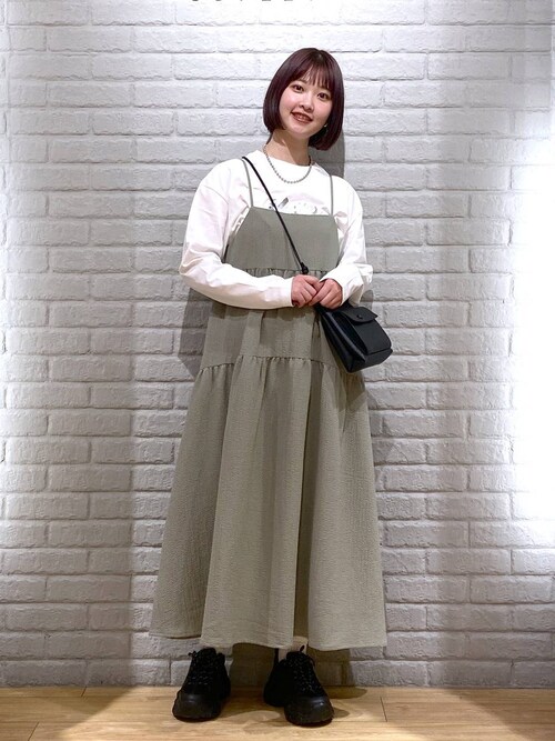 まなみん(LOWRYS FARM イオンモール伊丹)｜LOWRYS FARMのワンピースを使ったコーディネート - WEAR