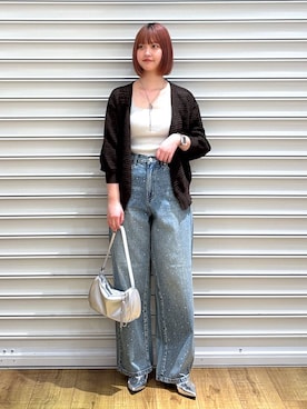 「アイテム（パンプス）」を使った、まなみんさん（レディース・164cm・20代）の春コーディネート