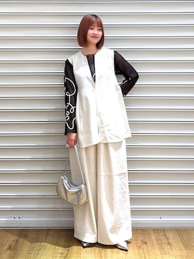 「アイテム（パンプス）」を使った、まなみんさん（レディース・164cm・20代）の春コーディネート