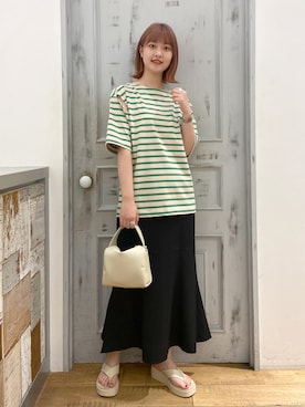 ラクビハイウエストマーメイドスカート 268480を使ったショップ