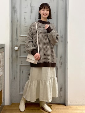 まなみんさん（レディース・164cm）の冬コーディネート