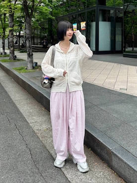 「パンツ」｜まなみんさん（レディース・164cm）の春コーディネート