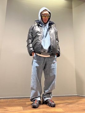 「札幌PARCO」｜kojiさん（メンズ・172cm）の冬コーディネート