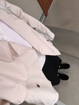 「CPCM（シーピーシーエム）のアイテム（シューズ）」を使った、ためこさん（レディース・153cm）の春コーディネート