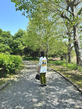 「M nort（エムノート）のアイテム（トップス）」を使った、ためこさん（レディース・153cm）の春コーディネート