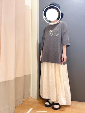 「ネコ」｜「アイテム（ワンピース/ドレス）」を使った、ﾓ ﾓ ｺさん（レディース・150cm）の夏コーディネート