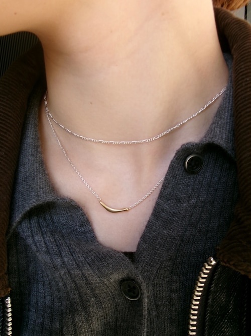 TEN. ネックレス SILVER925 フィガロチェーンネックレス 38cm