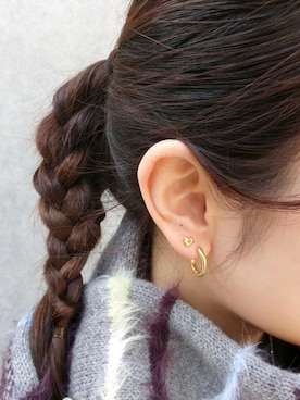 「TEN.（テン）のアイテム」を使った、mikiさん（レディース・158cm）の冬コーディネート