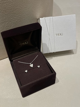 「アイテム（ピアス（両耳用））」を使った、mikiさん（レディース・158cm）の秋コーディネート