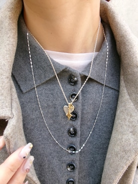 「TEN.（テン）のアイテム」を使った、mikiさん（レディース・158cm）の冬コーディネート