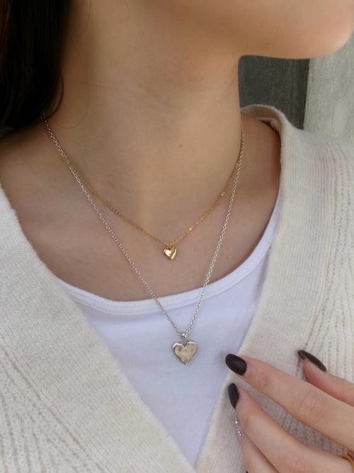 SILVER925 ハートシルフィウムネックレス（ネックレス）｜TEN.（テン