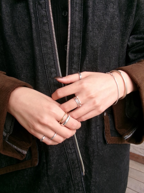 TEN. ラインウェーブリング02 TEN. 指輪 リング SILVER925 ラインウェーブリング レディース