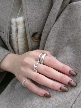 「リング」｜mikiさん（レディース・158cm）の秋コーディネート