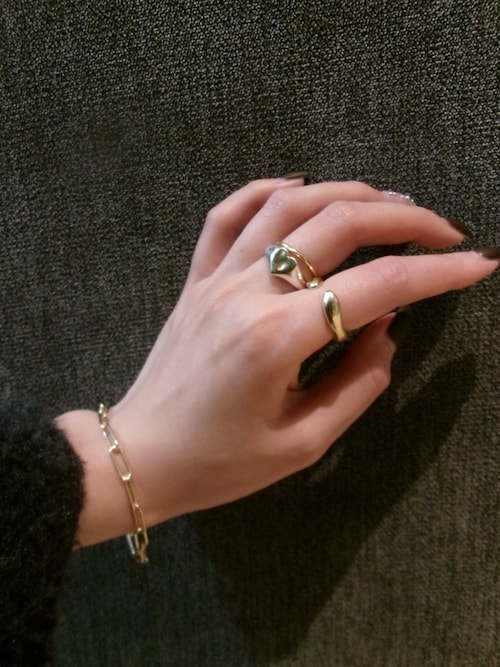 18KGP ラインウェーブリング（リング）｜TEN.（テン）のファッション