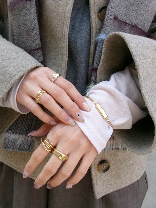 ONEOFAKIND ☆ GD着用リング ONLY STOCK】バンピーリング GD