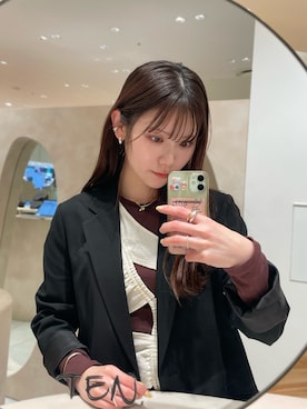 mikiさん（レディース・158cm）の冬コーディネート