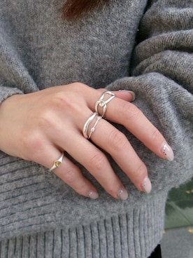 「リング」｜mikiさん（レディース・158cm）の秋コーディネート