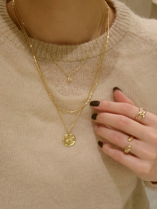 18KGPタイニーアーチネックレス（ネックレス）｜TEN.（テン）の