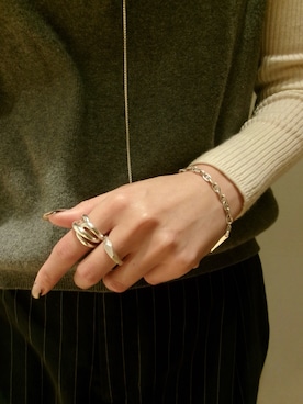 mikiさん（レディース・158cm）の冬コーディネート