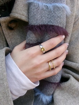 「TEN.（テン）のアイテム」を使った、mikiさん（レディース・158cm）の冬コーディネート