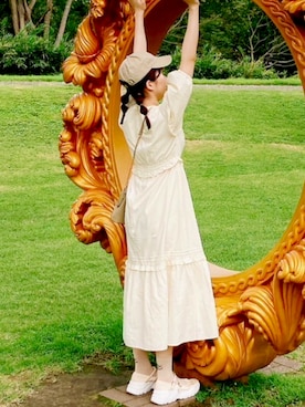 「アイテム（ワンピース/ドレス）」を使った、あんこさん（レディース・161cm）の秋コーディネート