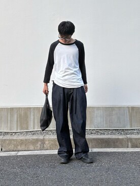 「Fear of God Los Angeles（フィアーオブゴッドロサンゼルス）のアイテム」を使った、hitoyoshi さん（メンズ・172cm）の秋コーディネート