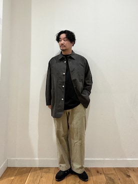 「marka（マーカ）のアイテム」を使った、nomotoさん（メンズ・173cm）の春コーディネート