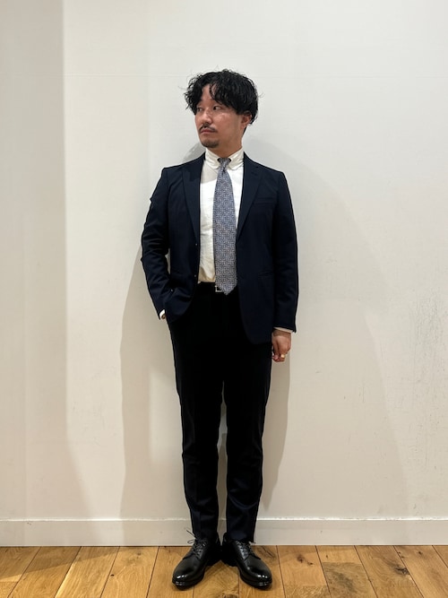 LIFE STYLE TAILOR ウールライクコンフォータブルスマートパンツ