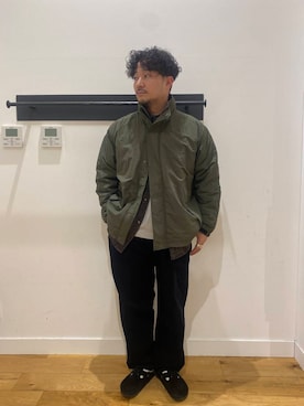 「寒い」｜「アイテム（ブルゾン）」を使った、KYOHEI NOMOTOさん（メンズ・173cm）の冬コーディネート